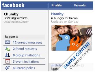 chumby facebook app